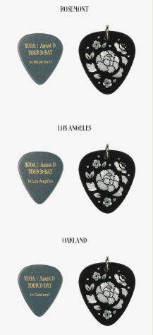 [MERCH] BTS Suga AgustD D-day Guitar Pick Set