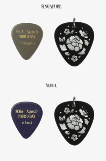 [MERCH] BTS Suga AgustD D-day Guitar Pick Set
