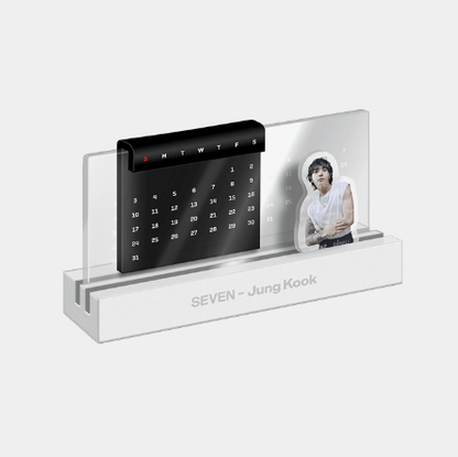 [MERCH] BTS Jungkook Seven Acrylic Stand Calendar