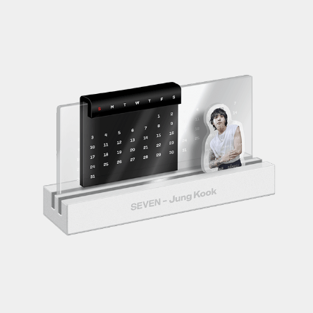 [MERCH] BTS Jungkook Seven Acrylic Stand Calendar