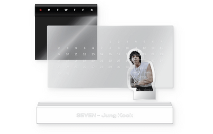 [MERCH] BTS Jungkook Seven Acrylic Stand Calendar