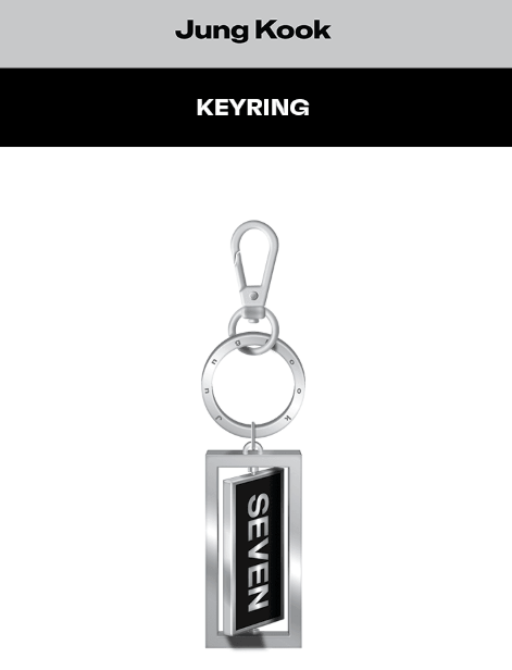 [MERCH] BTS Jungkook Seven Keyring