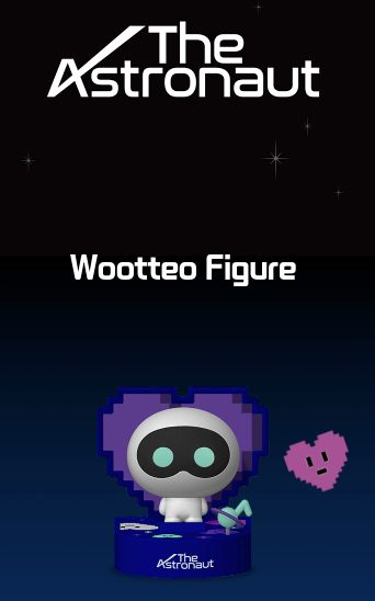 [MERCH] BTS Jin The Astronaut Wootteeo Figure