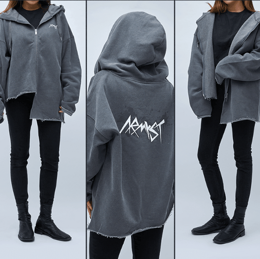 [MERCH] Artist Made Collection by BTS Jung Kook] ARMYST Zip-Up Hoody [Black] XL
