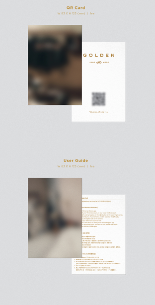 [ALBUM] Jung Kook (BTS) 'GOLDEN' (Weverse Albums ver.)