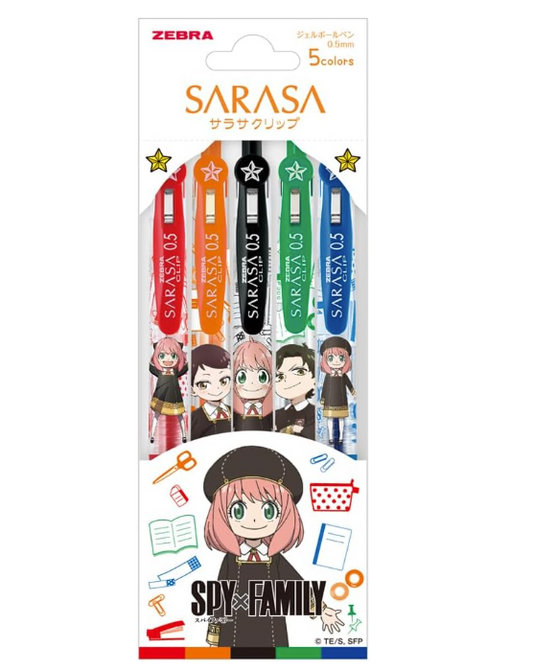 [MERCH] SPY×FAMILY Zebra Sarasa Clip Gel Ballpoint Pen 0.5mm