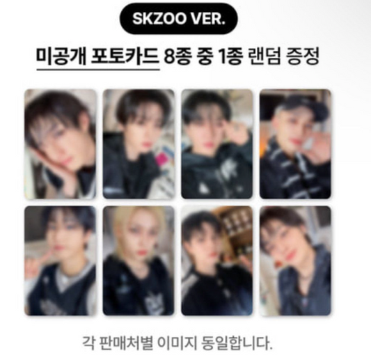 [POB] Stray Kids 4th Full Album <KARMA> SKZOO Ver Photocard PC