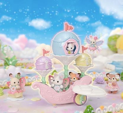 [Sylvanian Families] Dream-colored airship in the sky