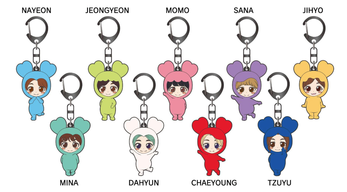 [MERCH] TWICE Kigurumi Lovely Keychain : Jihyo