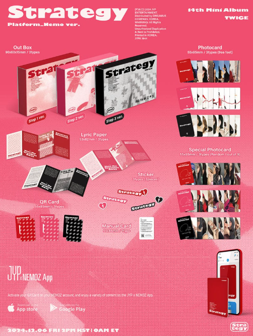 [ALBUM] TWICE Strategy Platform Nemo Version