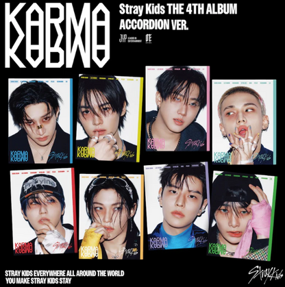 [POB] Stray Kids 4th Full Album <KARMA> FANS Shop PRE-LISTING EVENT Photocard PC