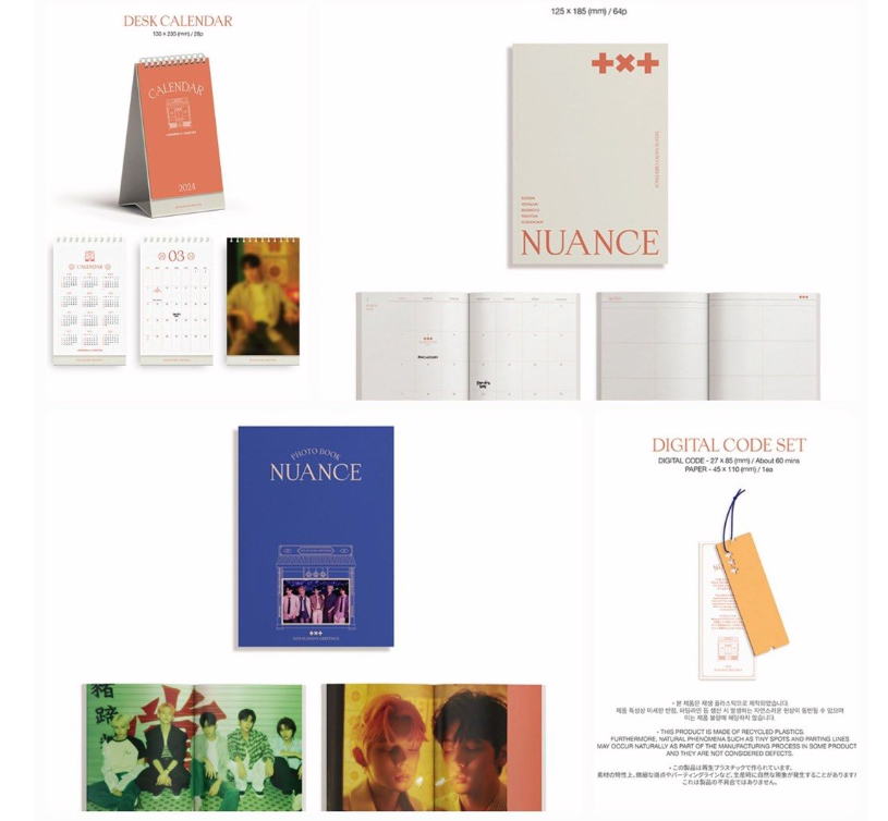 [SHARING SET] TXT Seasons Greetings 2024 Nuance