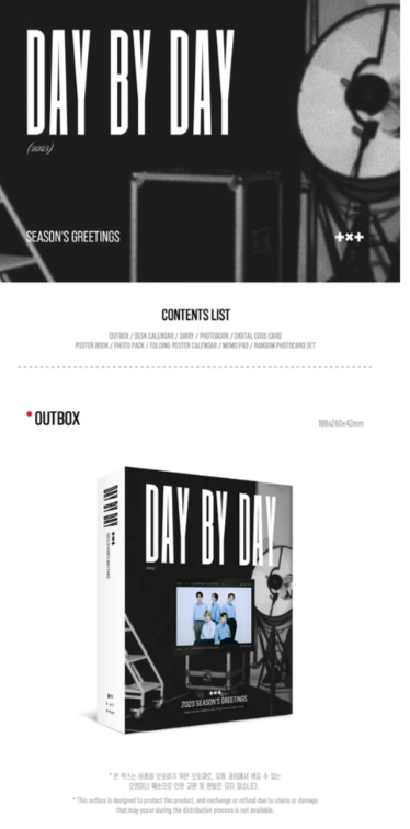 [SHARING SET] TXT Seasons Greetings 2023 Day by Day