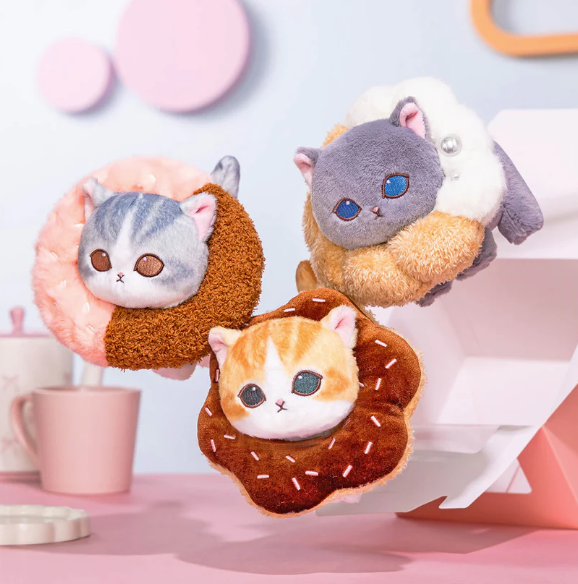 [Mofusand] COFFEE AND DONUTS Plush Toy