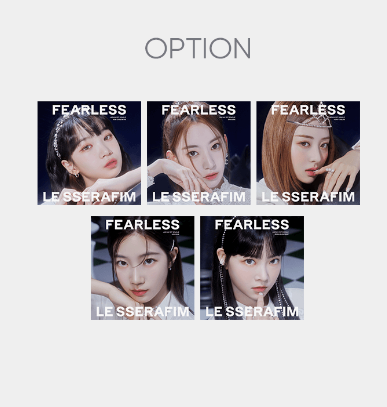 [ALBUM] LE SSERAFIM JAPAN 1st Single [FEARLESS] Solo Jacket