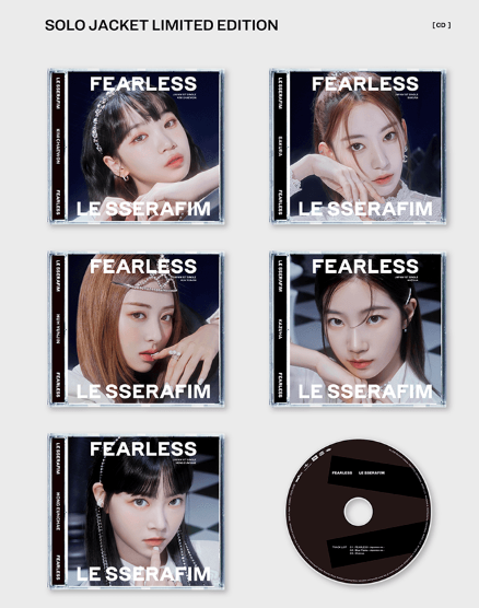 [ALBUM] LE SSERAFIM JAPAN 1st Single [FEARLESS] Solo Jacket
