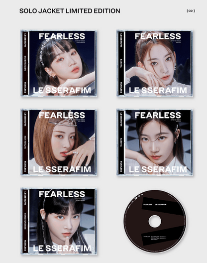 [ALBUM] LE SSERAFIM JAPAN 1st Single [FEARLESS] Solo Jacket