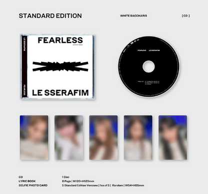 [ALBUM] LE SSERAFIM JAPAN 1st Single [FEARLESS] Standard