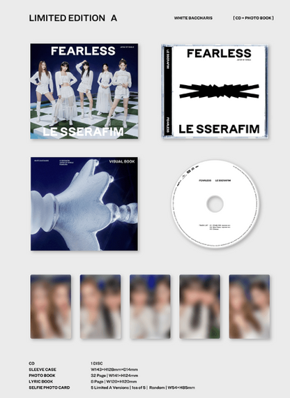 [ALBUM] LE SSERAFIM JAPAN 1st Single [FEARLESS] Limited A