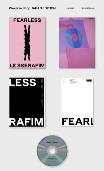[ALBUM] LE SSERAFIM JAPAN 1st Single [FEARLESS] <Weverse Shop JAPAN Limited Edition>