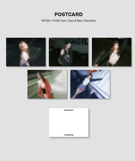 [ALBUM] LE SSERAFIM 2nd Mini Album 'ANTIFRAGILE' (COMPACT Ver.) Random