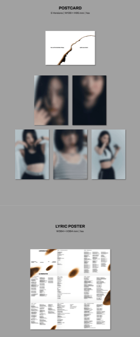 [ALBUM] LE SSERAFIM 1st Studio Album 'UNFORGIVEN' (COMPACT Ver.) Random