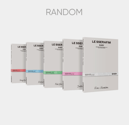 [ALBUM] LE SSERAFIM 3rd Mini Album 'EASY' (COMPACT ver.) Random