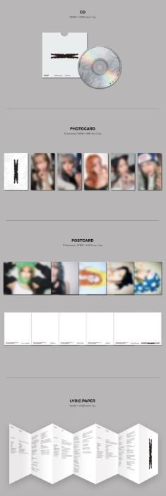 [ALBUM] LE SSERAFIM 3rd Mini Album 'EASY' (COMPACT ver.) Random