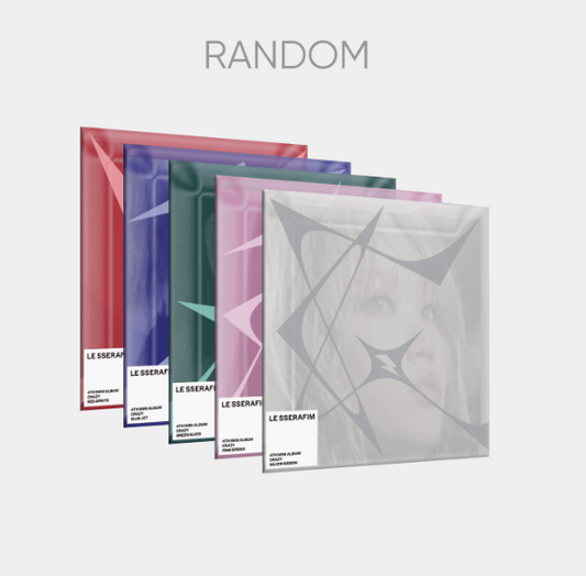[ALBUM] LE SSERAFIM 4th Mini Album 'CRAZY' (COMPACT ver.) Random