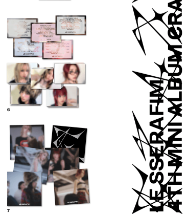 [ALBUM] LE SSERAFIM 4th Mini Album 'CRAZY' (COMPACT ver.) Random