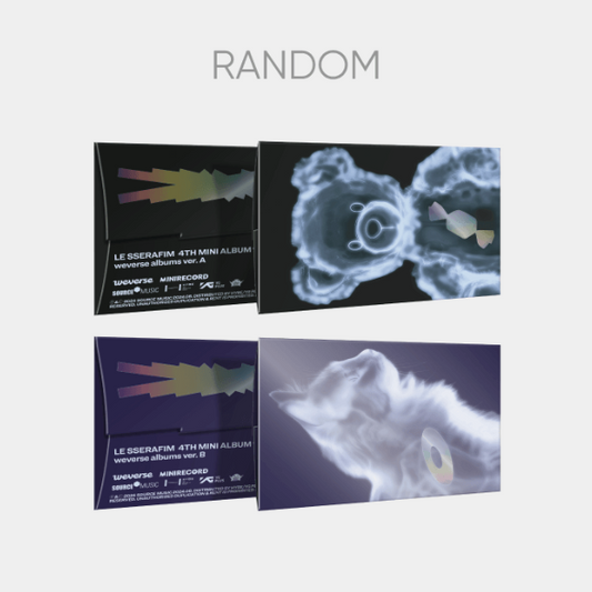 [ALBUM] LE SSERAFIM 4th Mini Album 'CRAZY' (weverse albums ver.) Random