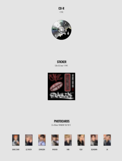 [ALBUM] Stray Kids - 2nd Full Album [NOEASY (Jewel Case Ver.)] Unsealed