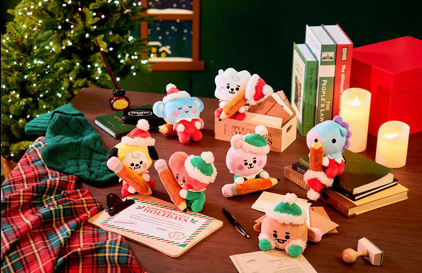 [MERCH] BT21 Winter Christmas Edition Mini Plush V1