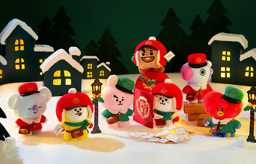 [MERCH] BT21 Winter Christmas Edition Plush V1