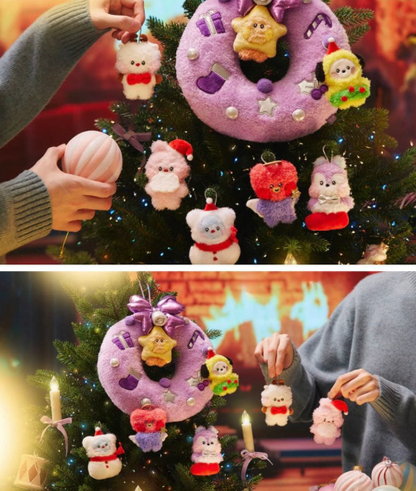 [MERCH] BT21 Winter Christmas Petite Holiday Mini Minini Winter Keychain