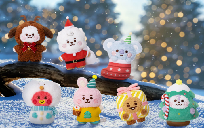 [MERCH] BT21 Winter Christmas Edition Plush V3