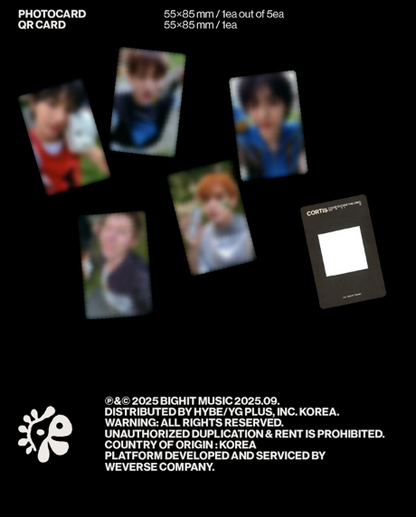[ALBUM] Cortis The 1st EP [COLOR OUTSIDE THE LINES] (Weverse Albums ver.) (Random)