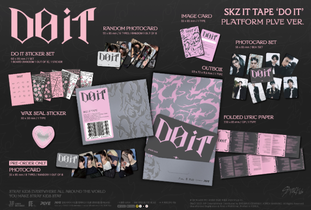 [ALBUM] Stray Kids SKZ IT TAPE ‘DO IT’ (PLATFORM PLVE VER.)