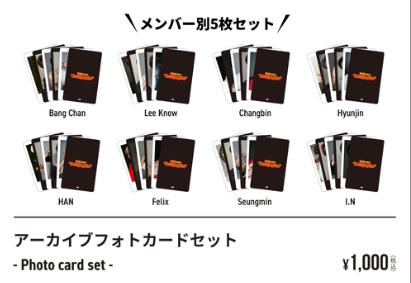 [MERCH] Stray Kids Exhibition "We STAY, together" Photocard Set