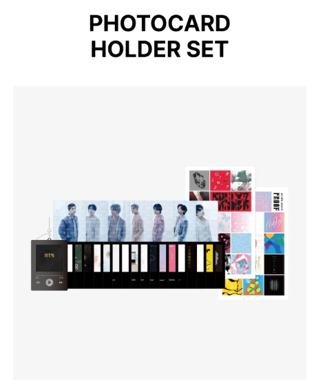 [MERCH] PHOTOCARD HOLDER SET
