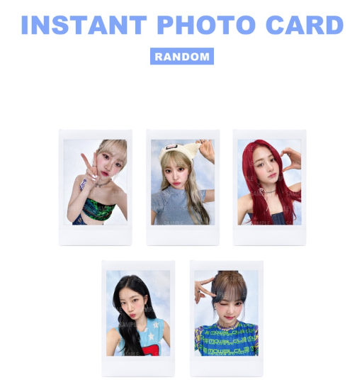 [MERCH] LSFRM FEARNADA 24 SS JAPAN INSTANT PHOTO CARD Le Sserafim