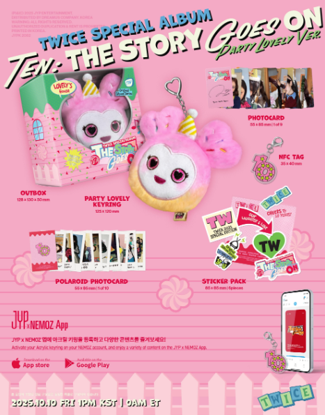[ALBUM] TWICE SPECIAL ALBUM TEN: The Story Goes On (PARTY LOVELY ver.)