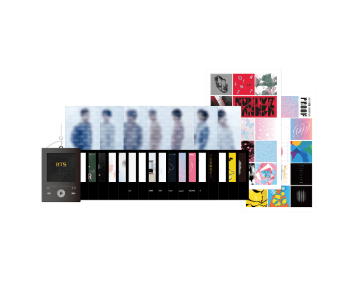 [MERCH] BTS PROOF EXHIBITION PHOTO CARD HOLDER SET