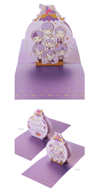 [MERCH] BTS 20R TINYTAN Popup card 02