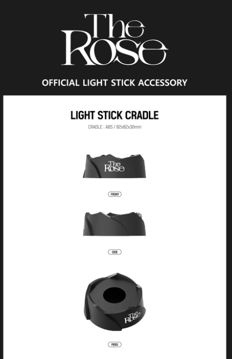 [MERCH] The Rose Official Lightstick Cradle
