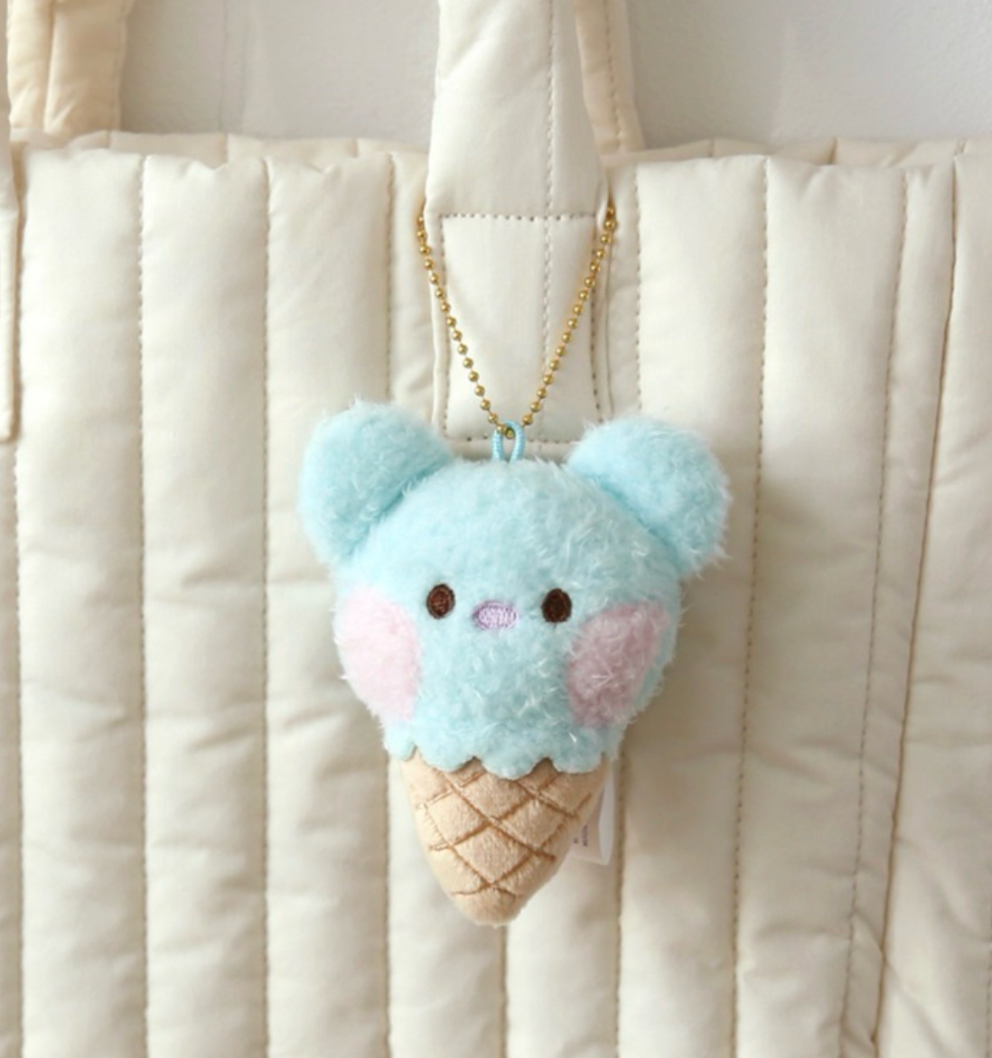 [MERCH] BT21 Minini Ice Cream Doll Keychain