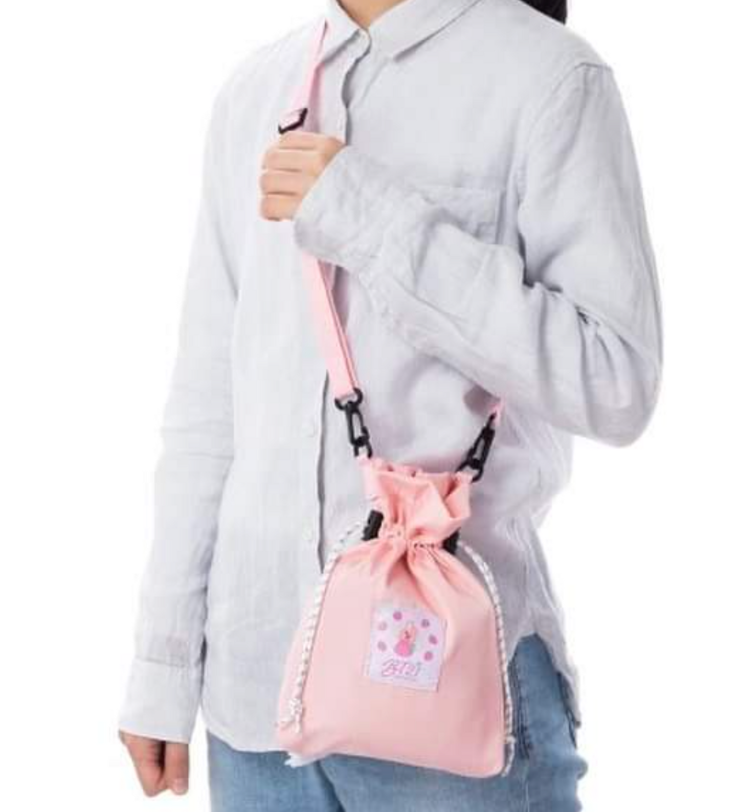 [MERCH] BT21 Line Friends Japan Fruit Series Drawstring Shoulder Bag with Strap