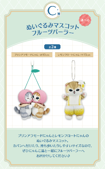 [KUJI] Mofusand Fruit Parlor Kuji Lottery Lucky Draw