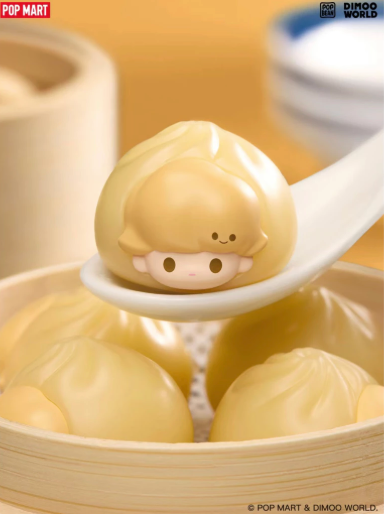 [POP MART] Dimoo Steamed Bun & Dumpling Shanghai Exclusive Pop Bean