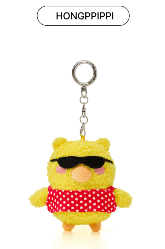 [MERCH] LE SSERAFIM FIM'S CLUB X EARP EARP PLUSH Keyring (Standing ver.)